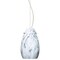 Besa Lighting Pera 9 Cord Pendant, Marble Grigio, Satin Nickel Finish, 1x9W LED 1KX-4126MG-LED-SN - alternate 1